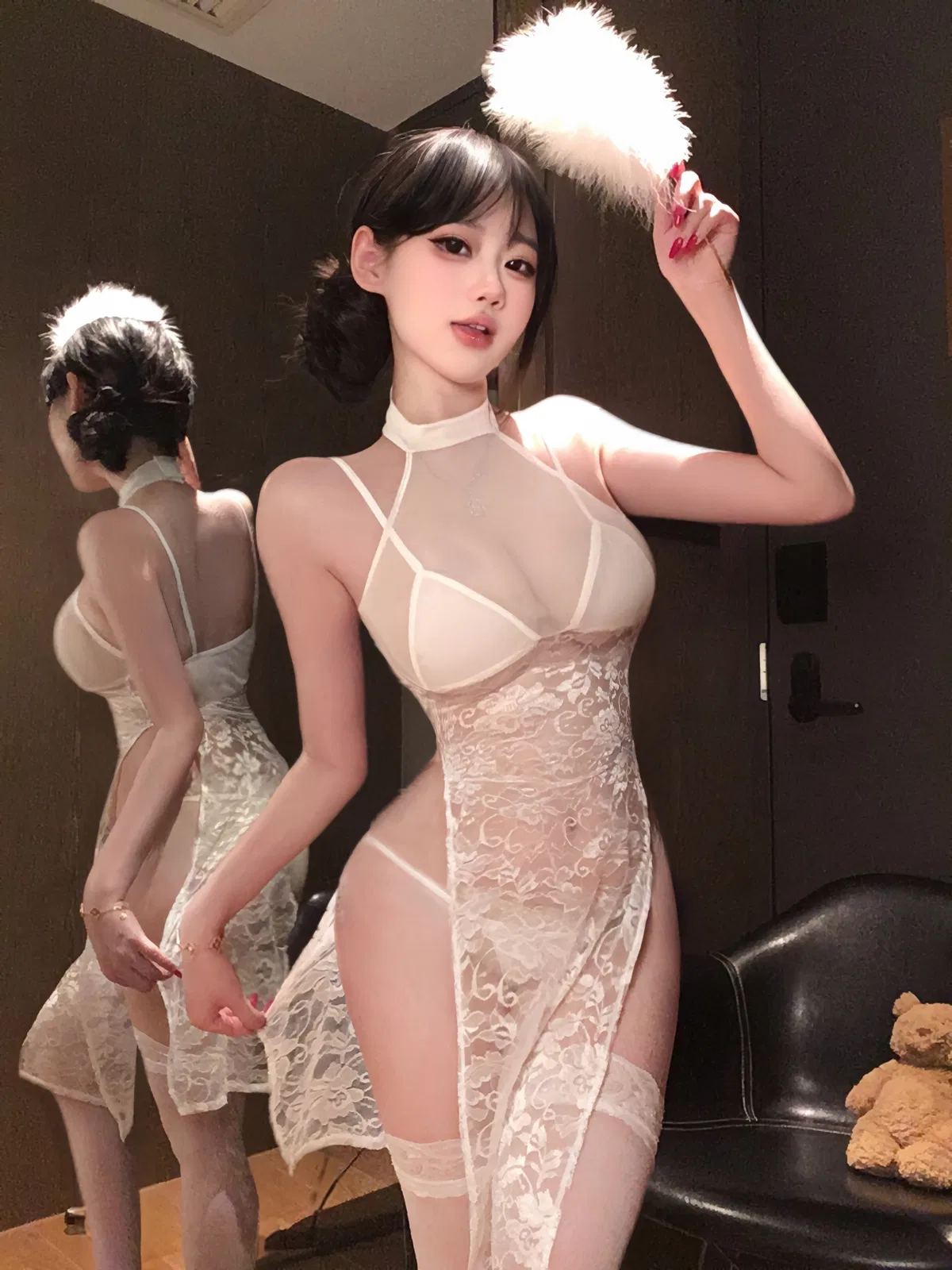 Asian Lingerie Style 1348 | OEM Lingerie Factory view 9
