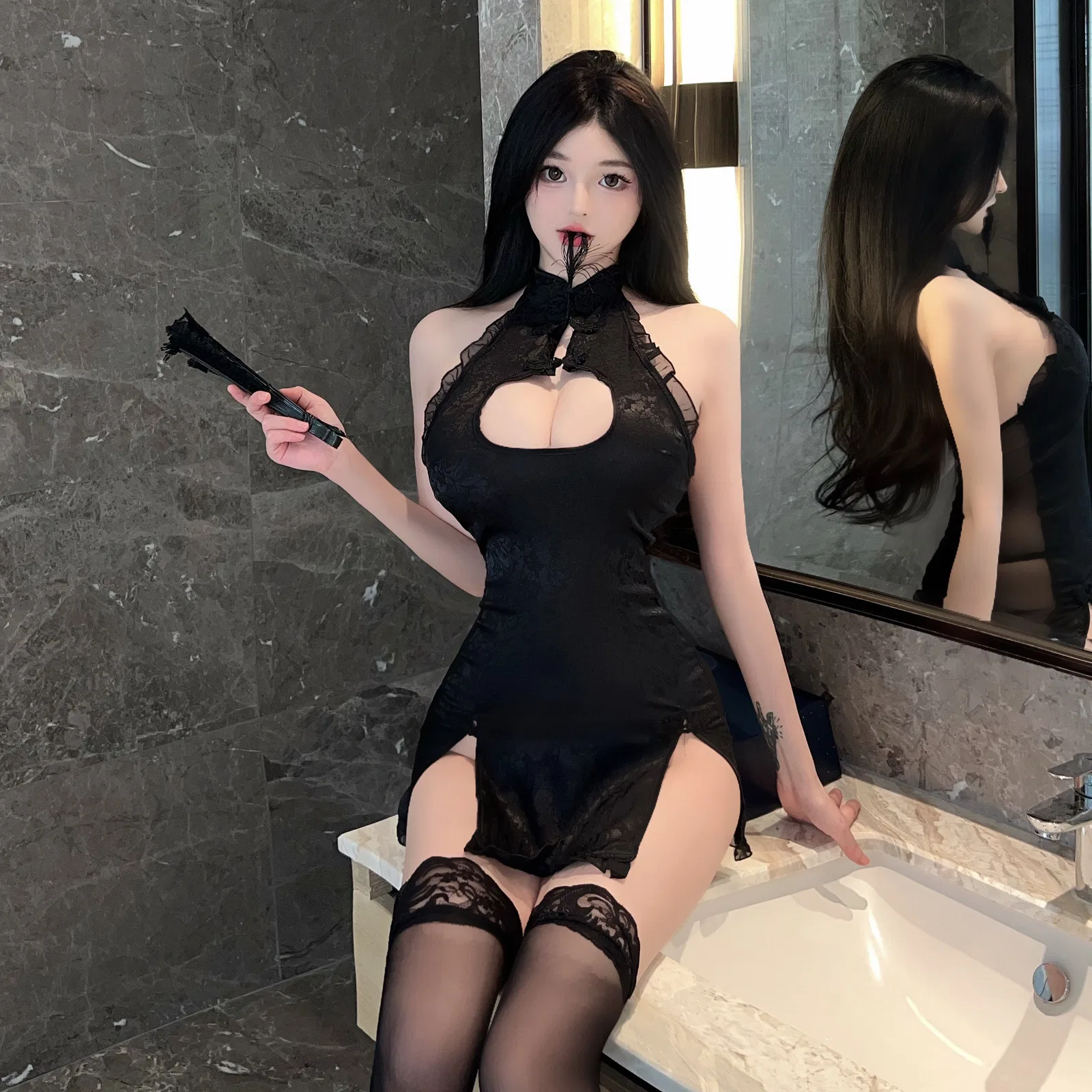 Asian Lingerie Style 1672 | OEM Lingerie Factory view 12