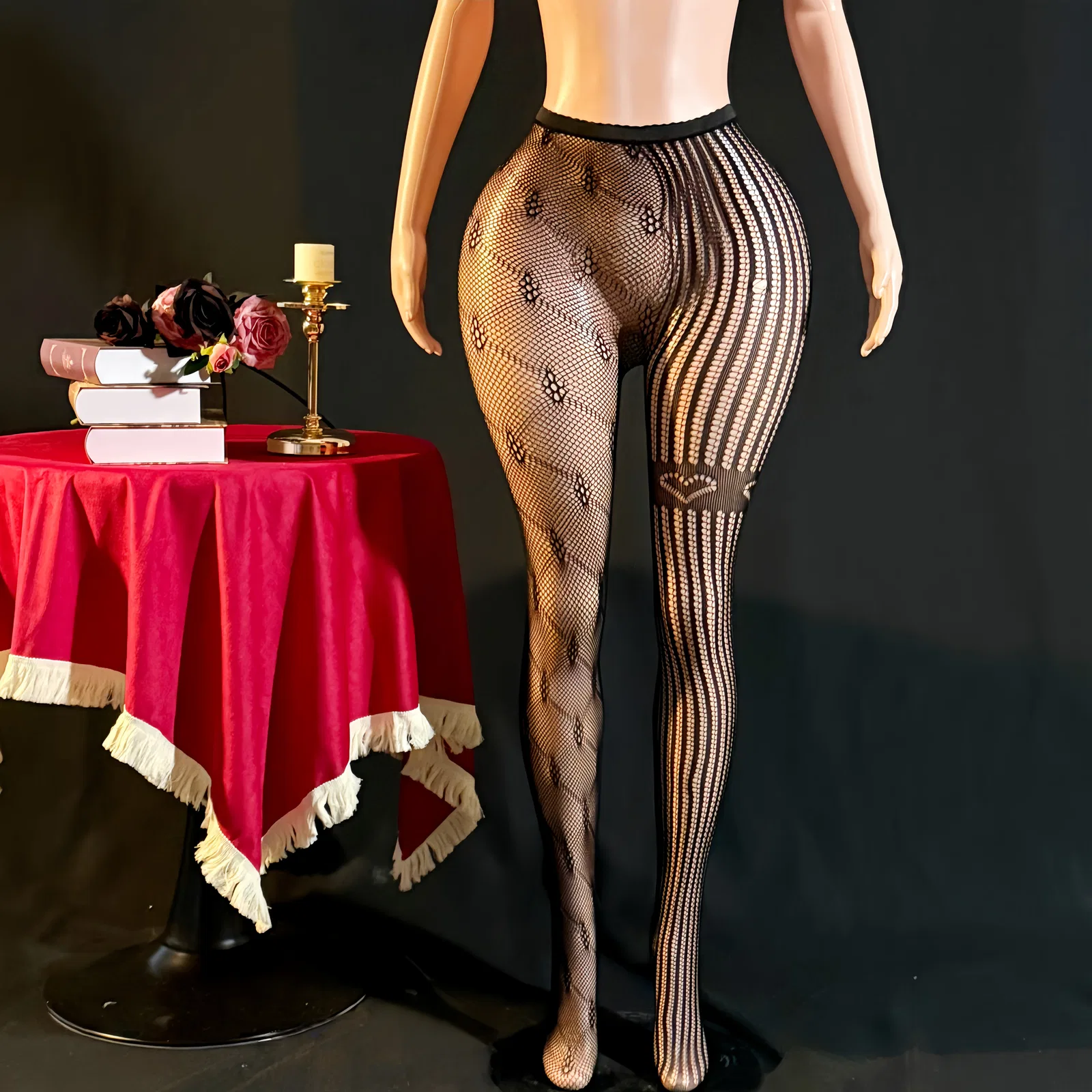 Stockings & Fishnet Style 20616 | OEM Lingerie Factory view 2