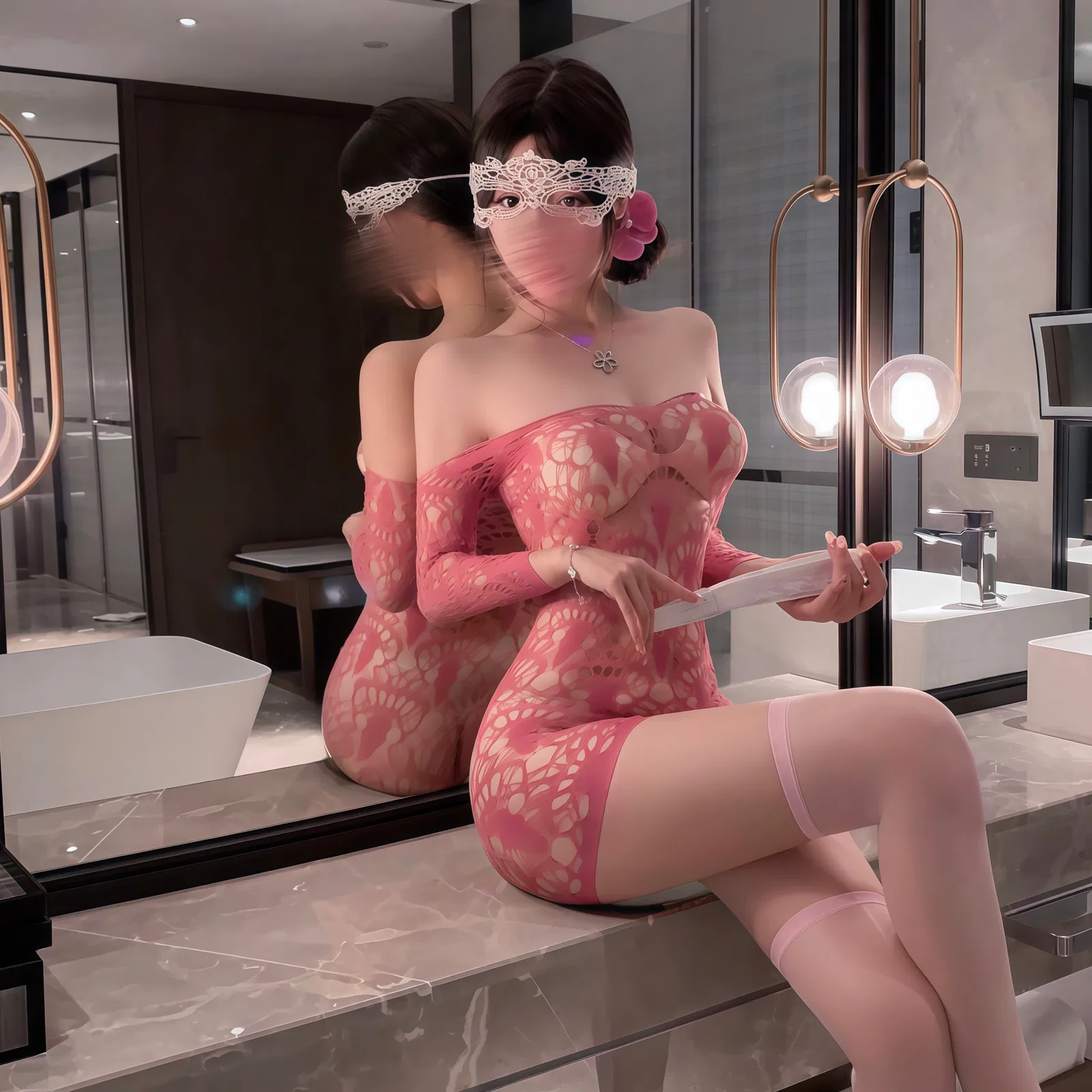 Stockings & Fishnet Style 2604 | Wholesale Lingerie view 9