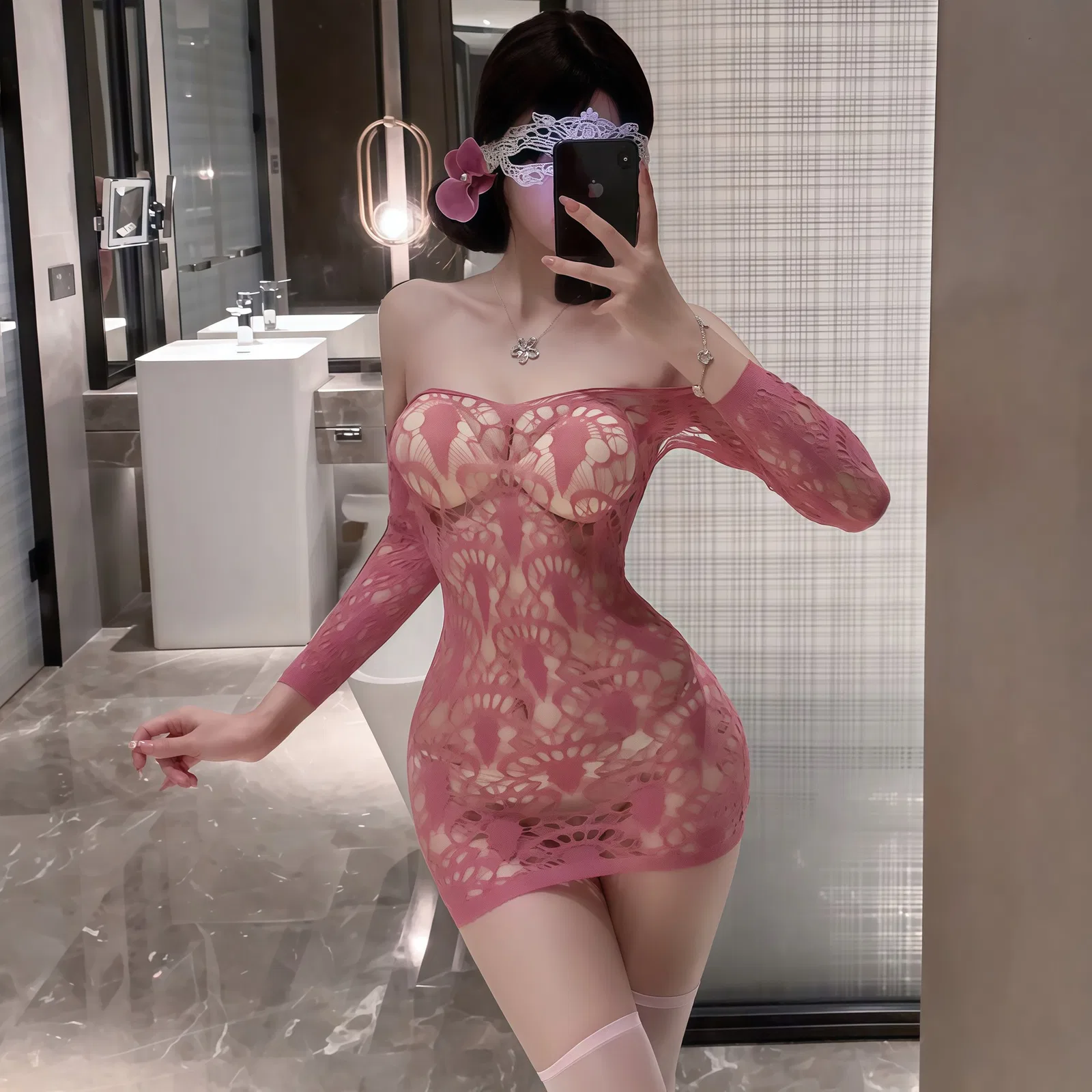 Stockings & Fishnet Style 2604 | Wholesale Lingerie view 12