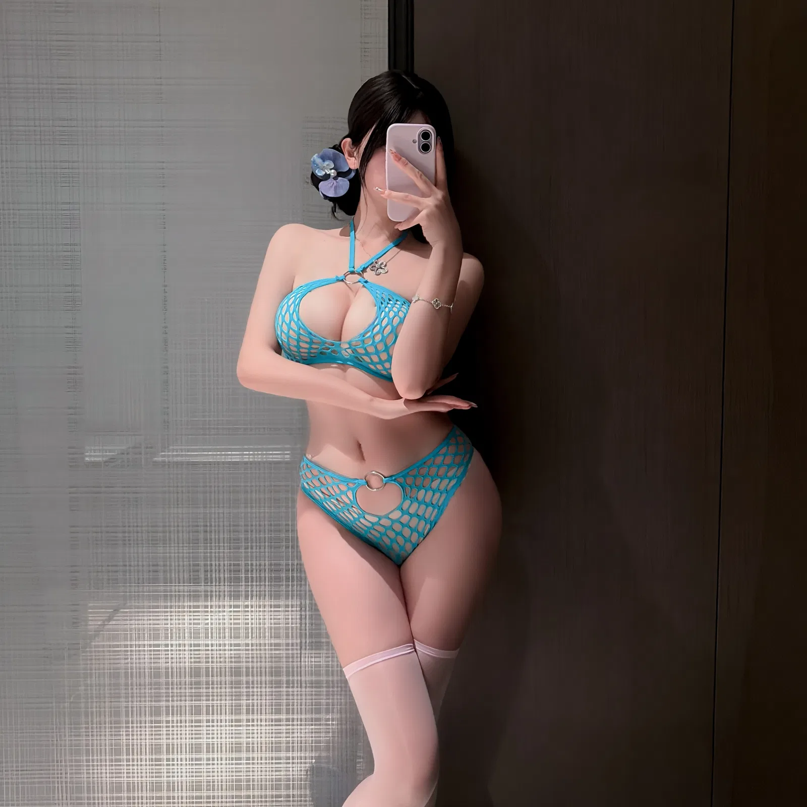 Stockings & Fishnet Style 2609 | OEM Lingerie Factory view 4