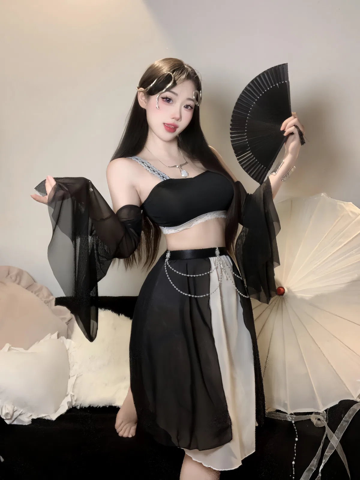 Asian Lingerie Style 2923 | OEM Lingerie Factory view 8