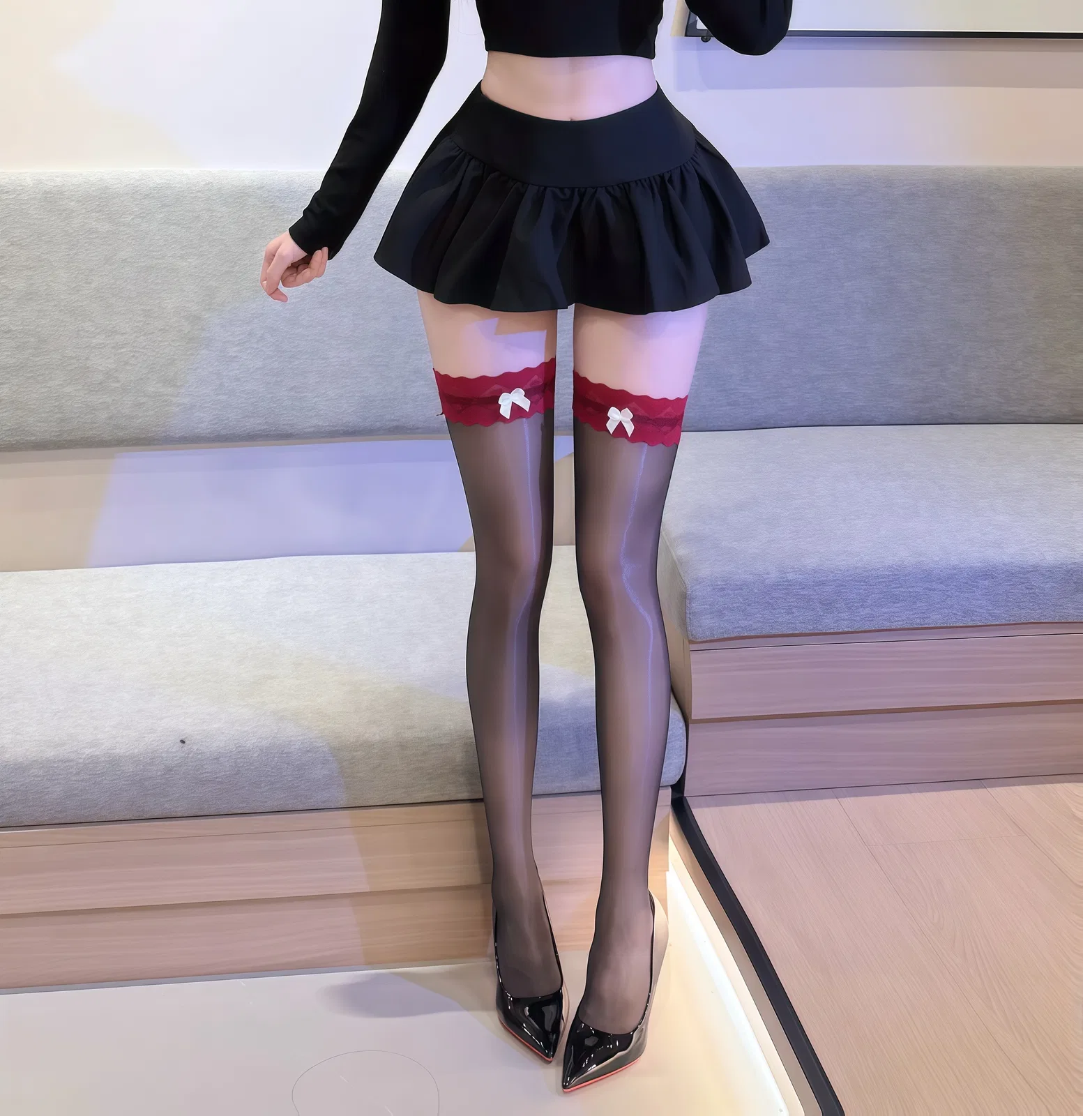 Stockings & Fishnet Style 5206 | OEM Lingerie Factory view 11