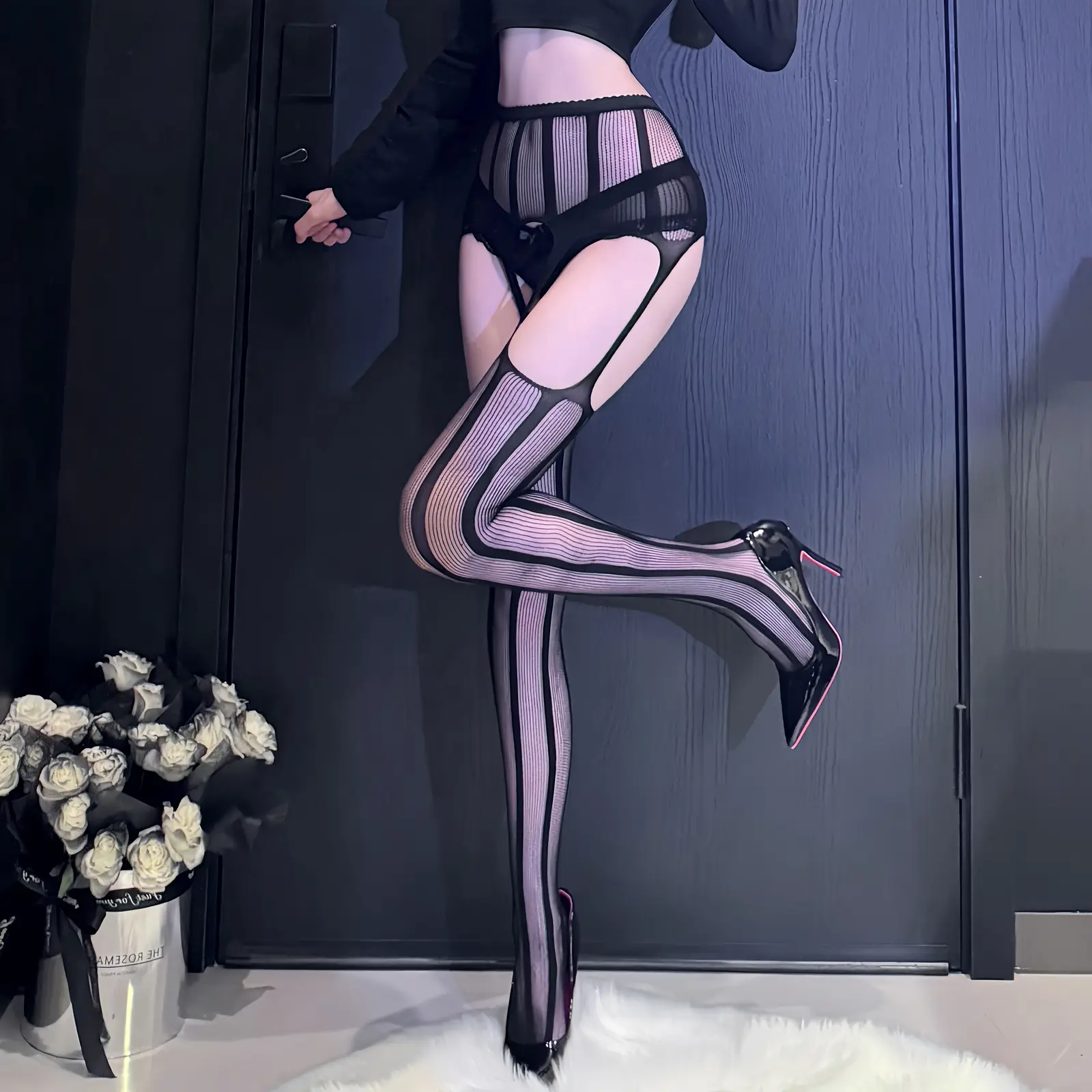 Stockings & Fishnet Style 6057 | OEM Lingerie Factory