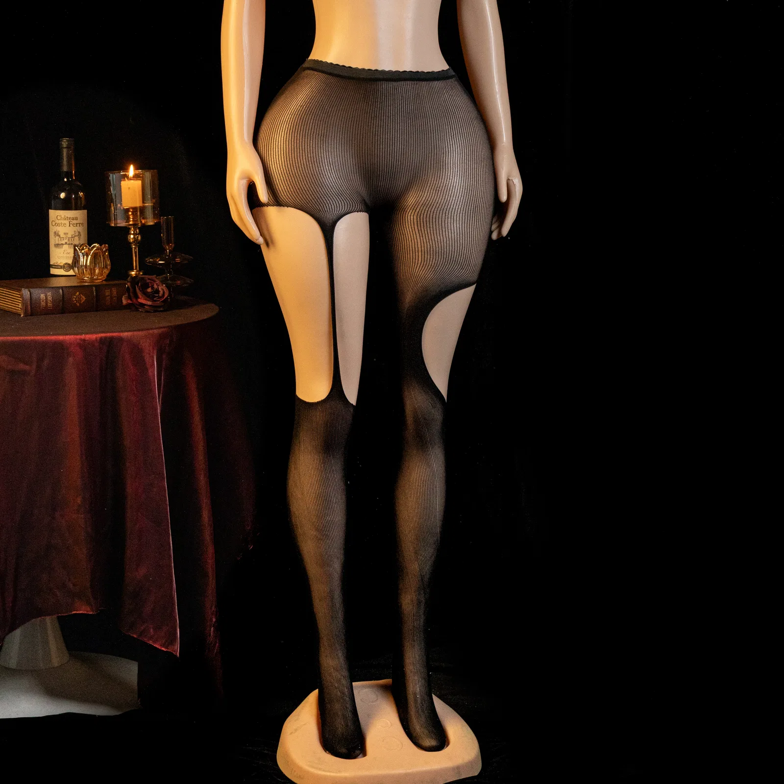 Stockings & Fishnet Style 7080 | OEM Lingerie Factory view 4