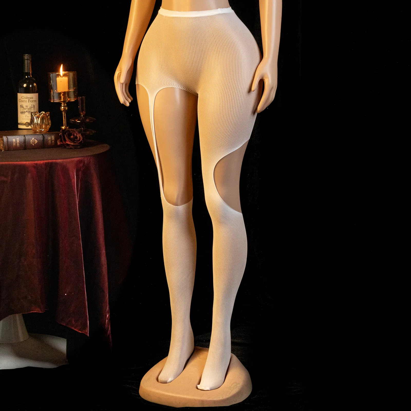 Stockings & Fishnet Style 7080 | OEM Lingerie Factory view 7