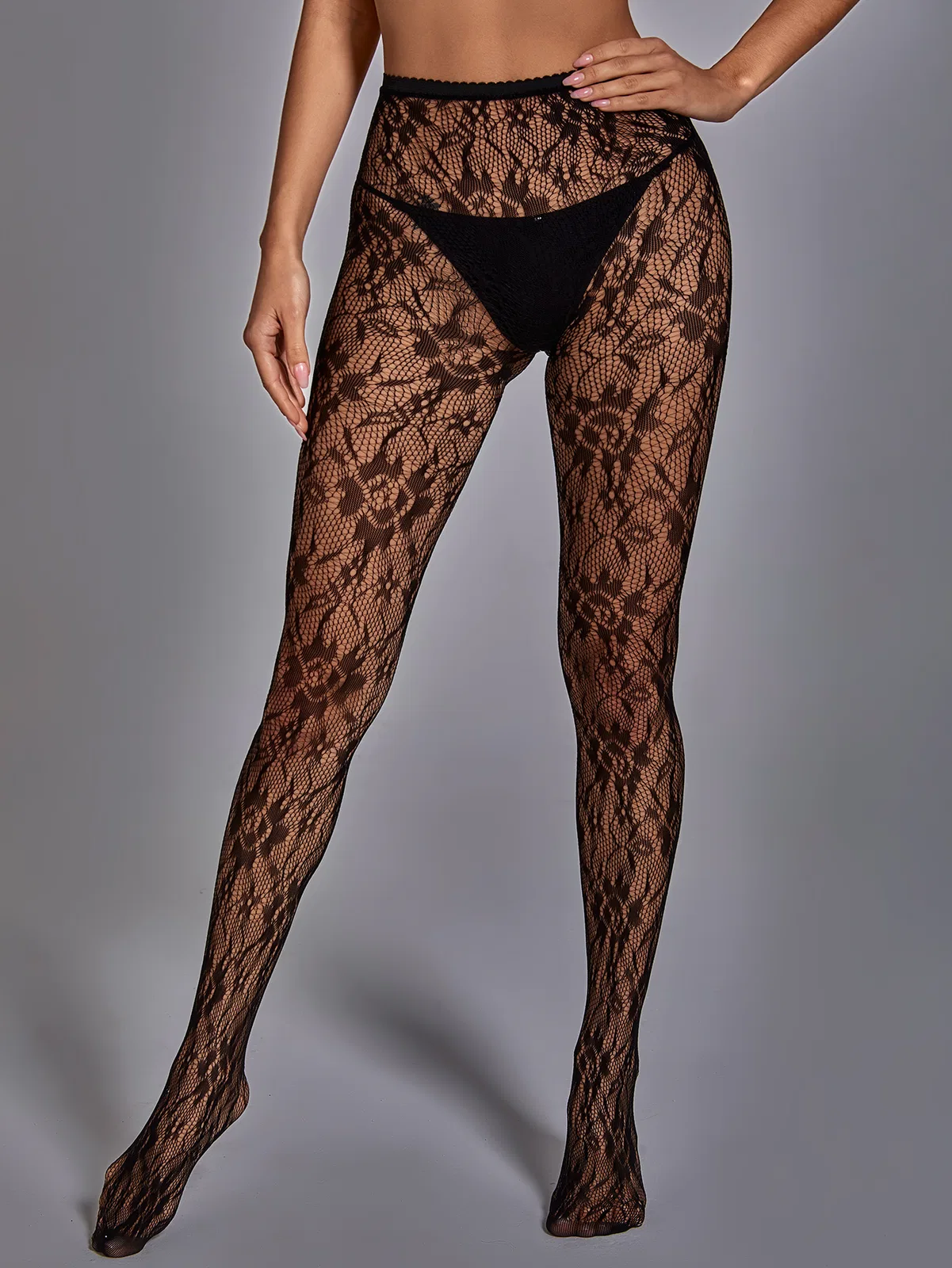 Stockings & Fishnet Style 8083 | Wholesale Lingerie view 3