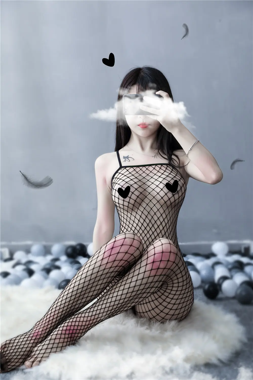 Stockings & Fishnet Style 8801 | OEM Lingerie Factory view 2