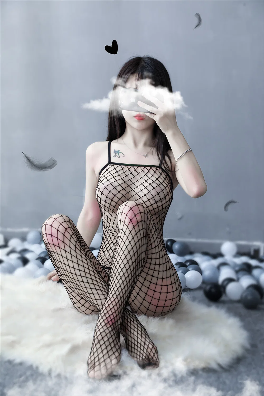 Stockings & Fishnet Style 8801 | OEM Lingerie Factory view 3