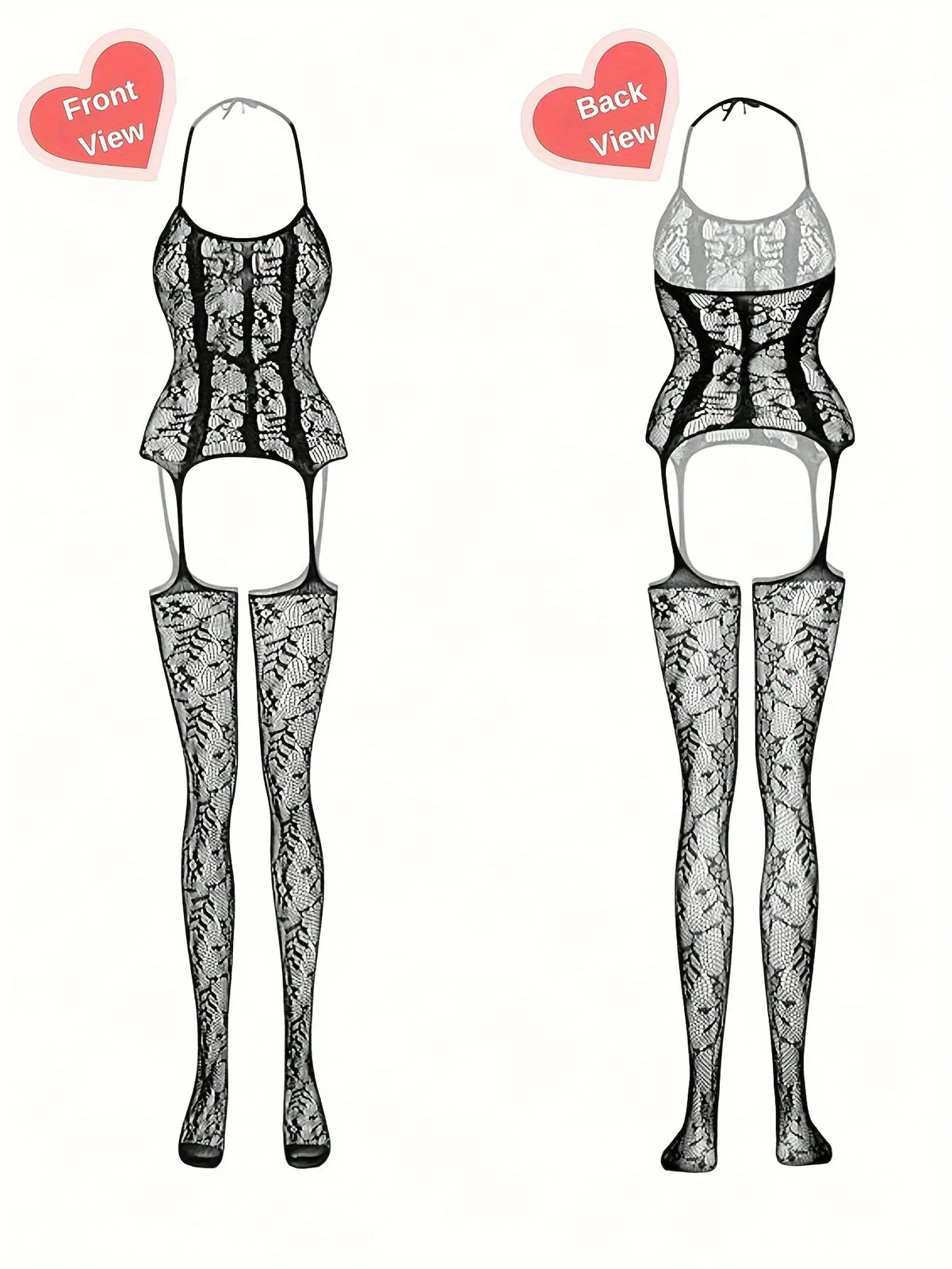 Stockings & Fishnet Style 8972 | OEM Lingerie Factory view 4