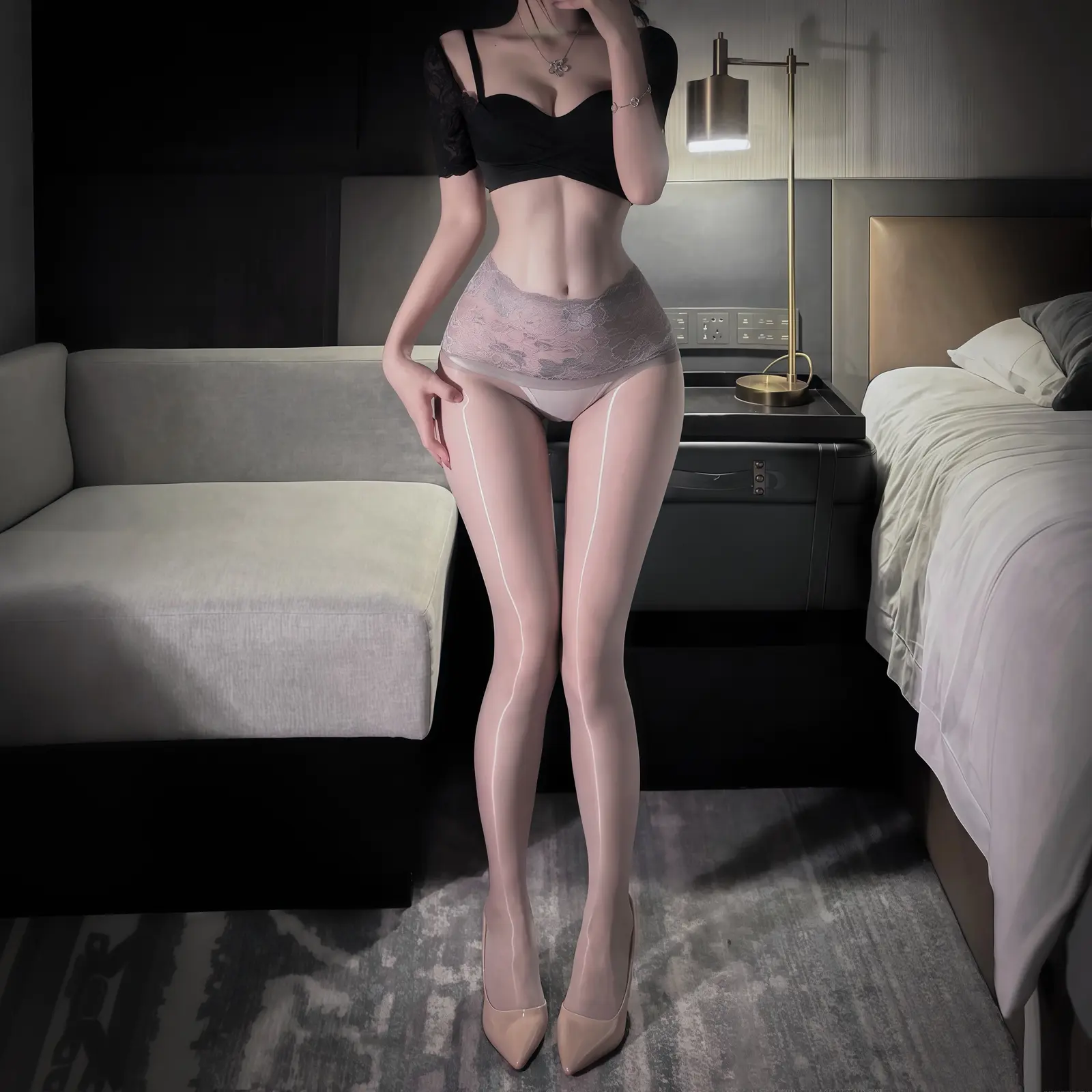 Stockings & Fishnet Style A28 | Wholesale Lingerie view 2