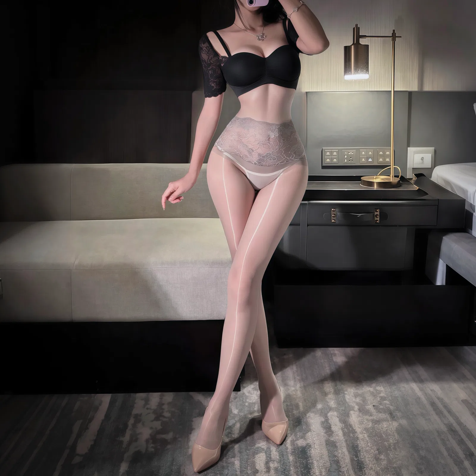 Stockings & Fishnet Style A28 | Wholesale Lingerie view 3