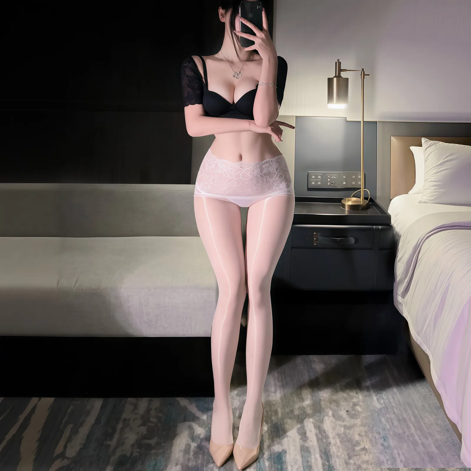 Stockings & Fishnet Style A28 | Wholesale Lingerie view 6