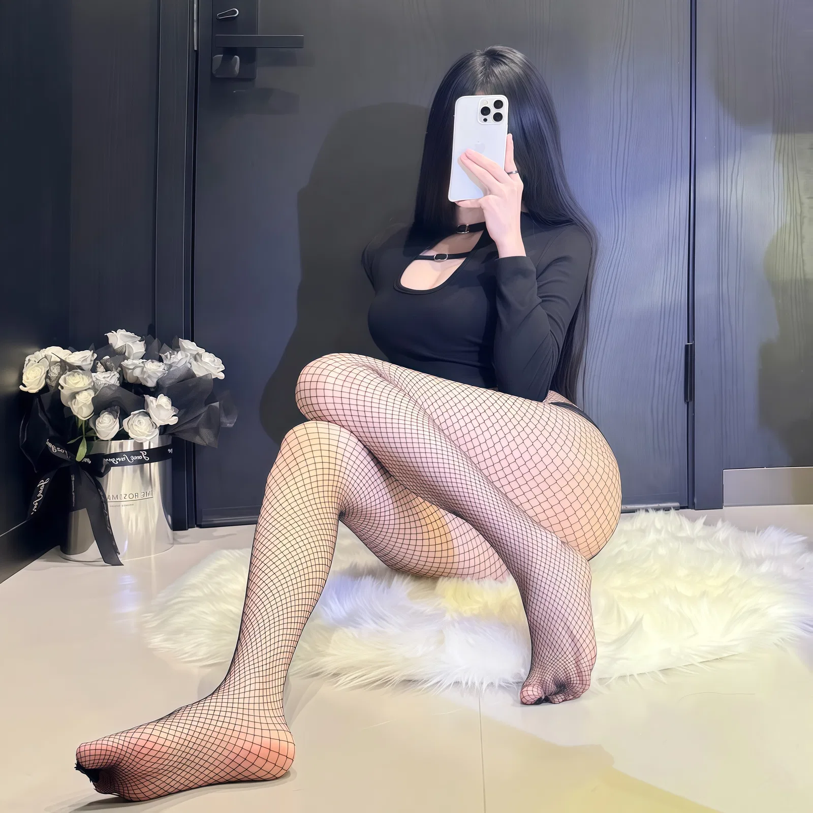 Stockings & Fishnet Style W26 | OEM Lingerie Factory view 9