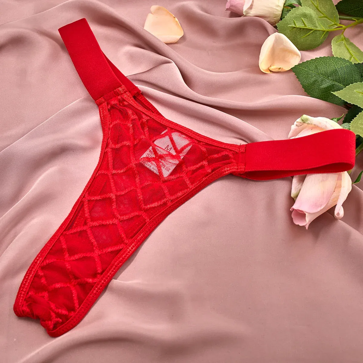 Sheer Mesh Underwired Lingerie Set | OEM Lingerie Factory view 25