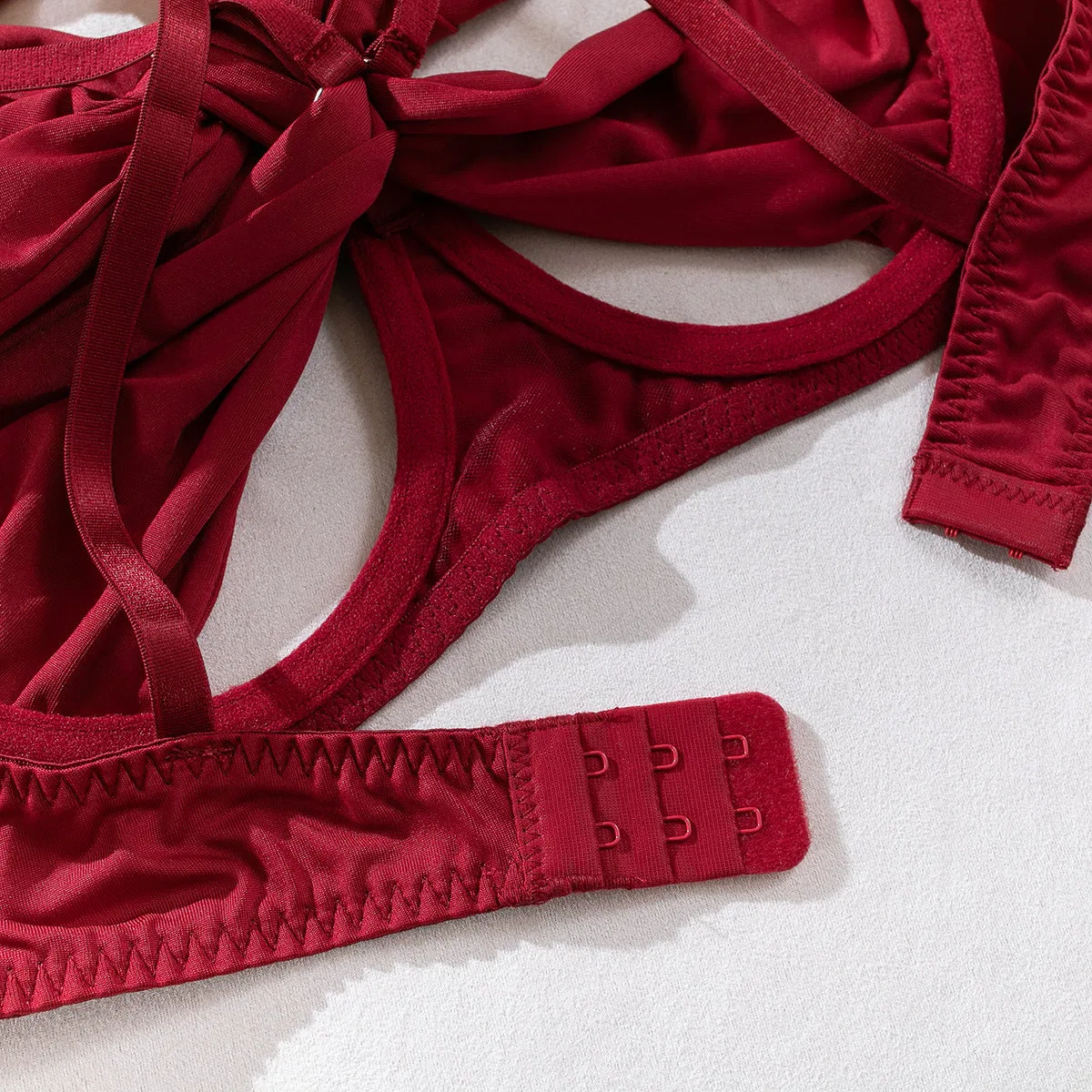 Bow Underwire Lingerie Set with Gloves | Wholesale Lingerie view 15