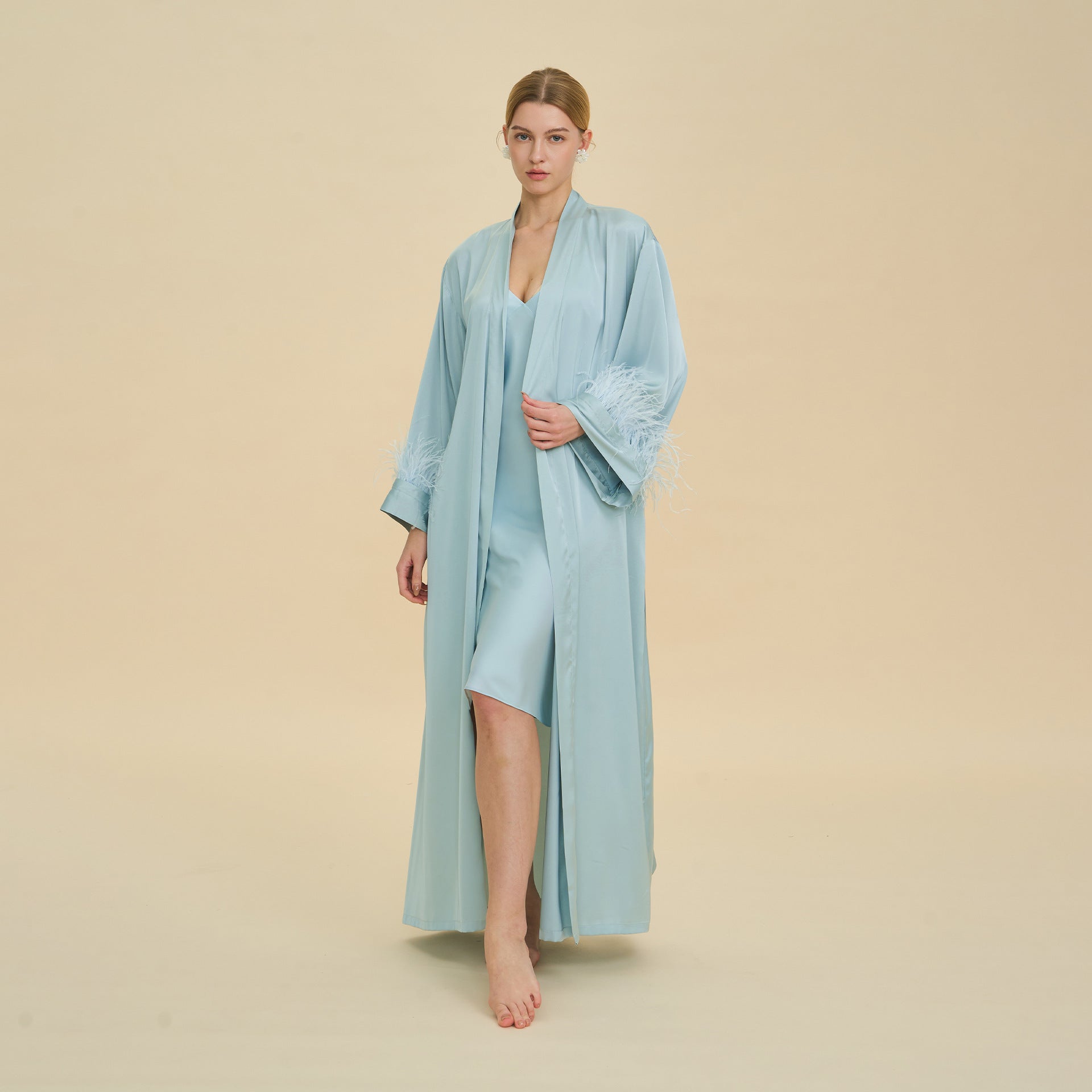 Satin Belted Robe | Luxury Loungewear & Bridesmaid Robe
